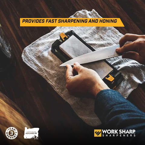 Work Sharp American-made tools from Ashland Oregon reflect generations of sharpening expertise.