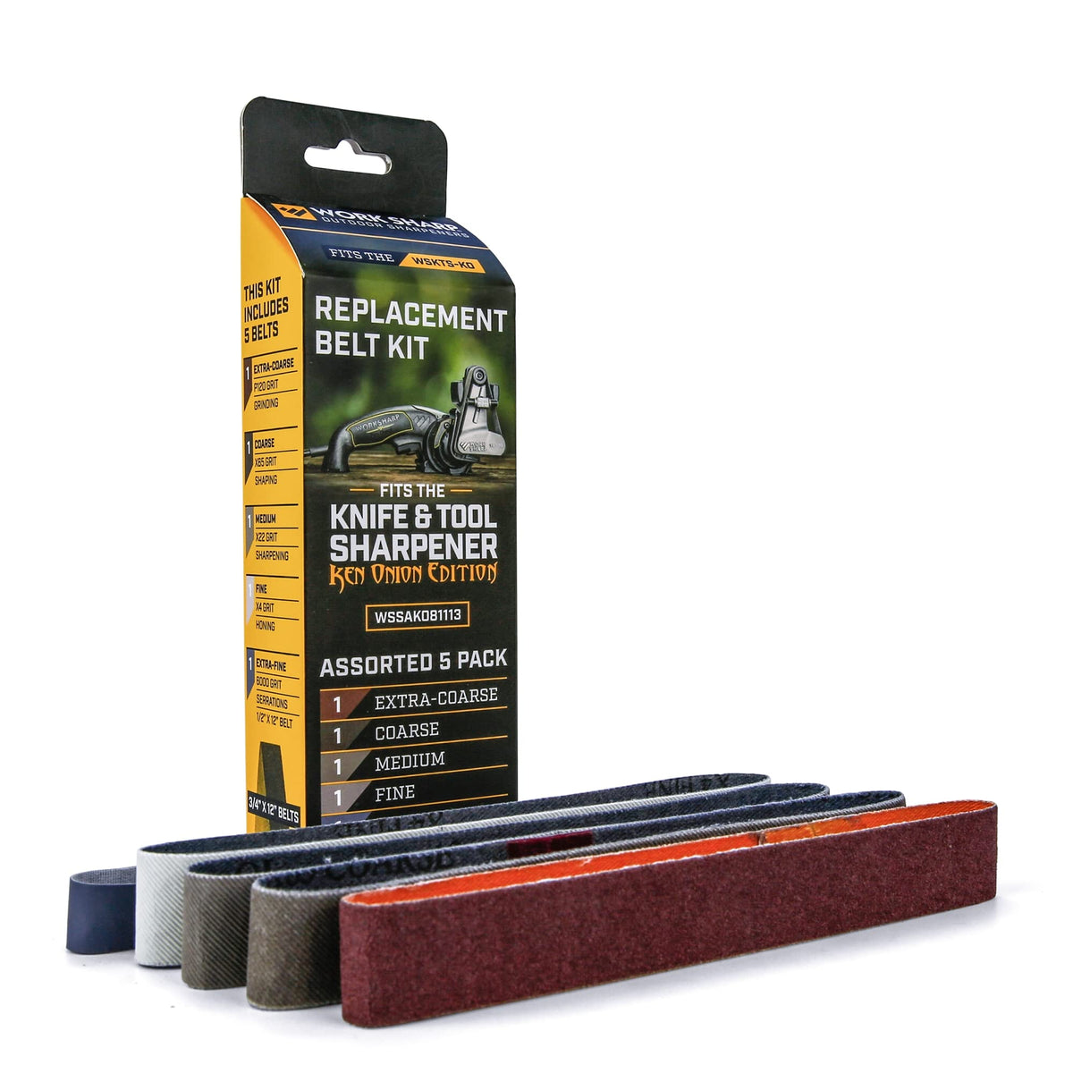 Work Sharp Ken Onion belt P120 Extra Coarse for rapid edge shaping