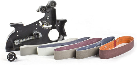 WORK SHARP KO edition blade grinder with MK1 compatibility shown for reference.