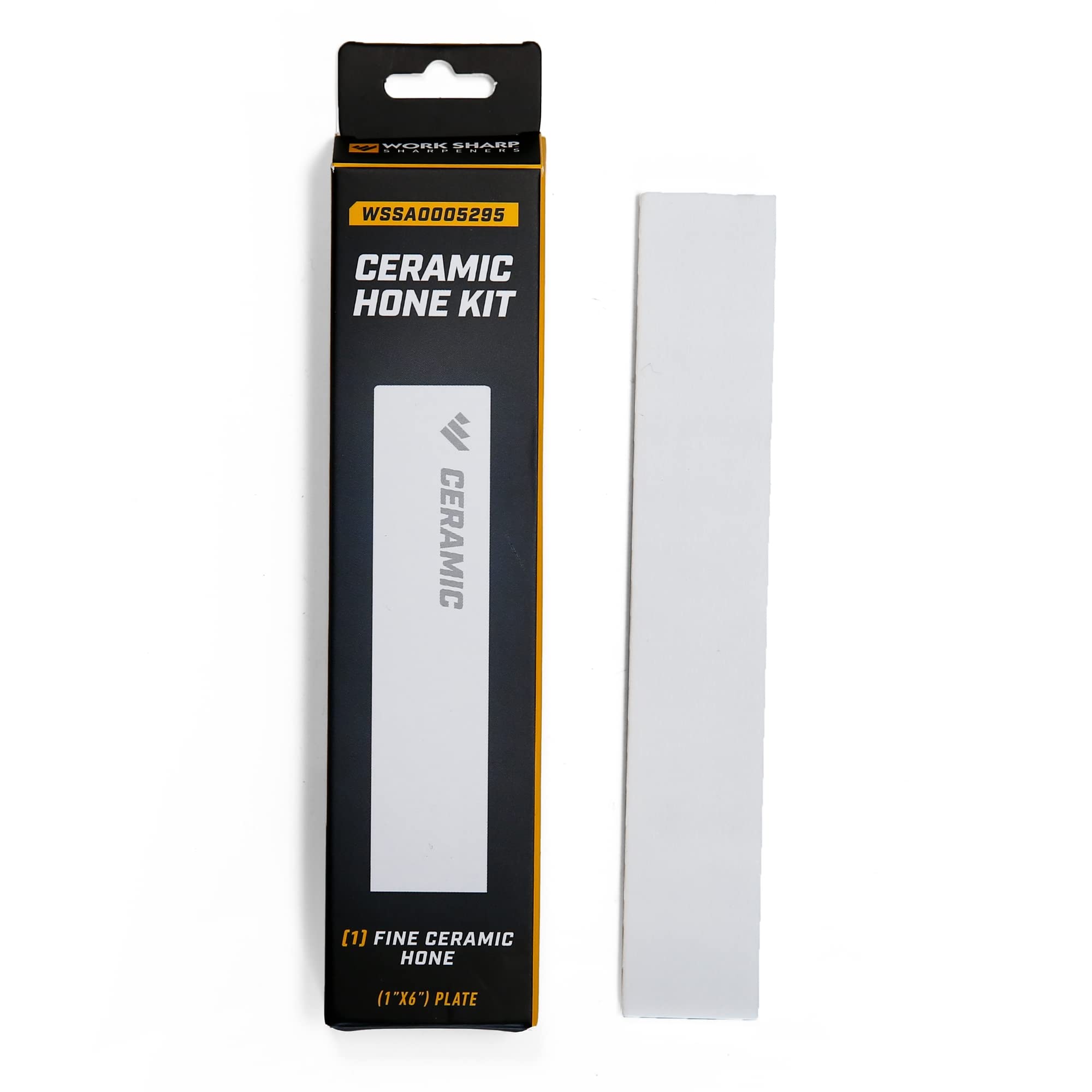 Work Sharp Professional Precision Adjust ceramic hone plate for precise edge refinement.
