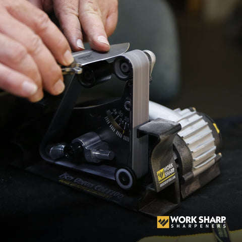 Work Sharp WSSAKO81115 P120 extra coarse belt for fast material removal during blade prep