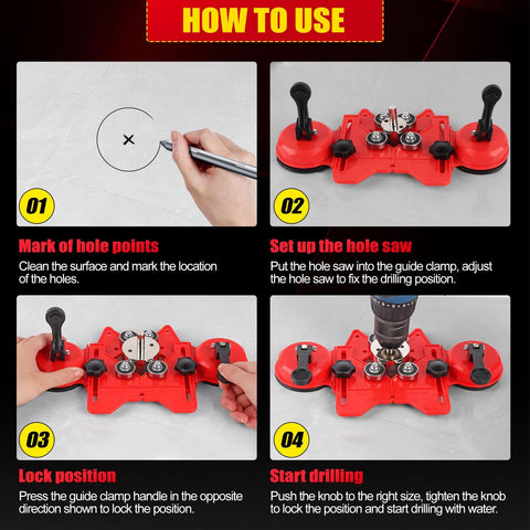WORKEASE Included screwdriver and manual for easy setup and cleanup.