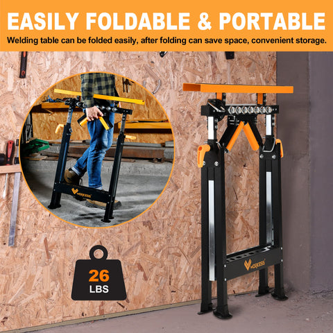 WORKESS heavy-duty steel construction delivers durable stability in busy shops