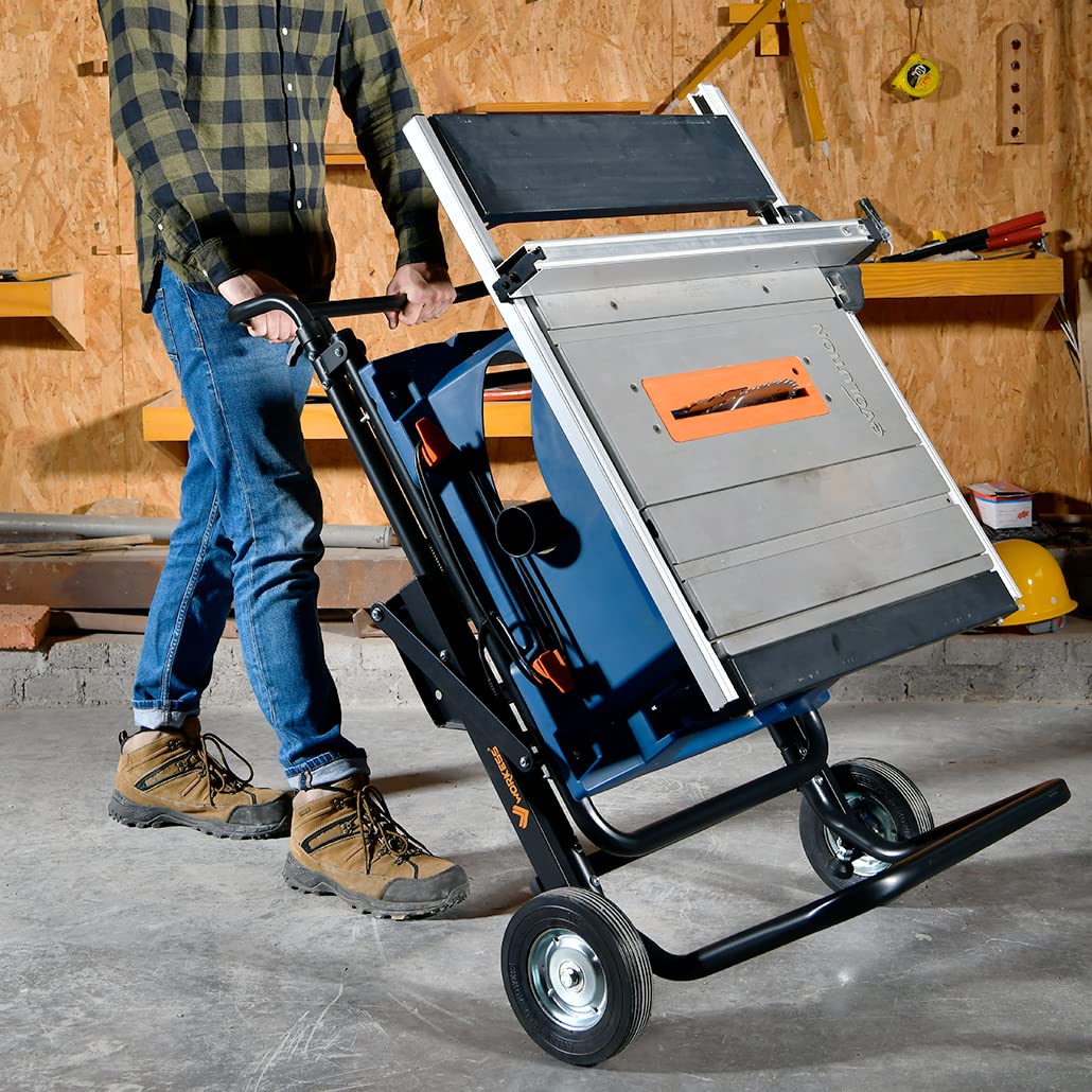 WORKESS heavy-duty steel frame ensures stable cutting