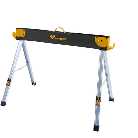 WORKESS Saw Horses fast-open legs save time on job sites