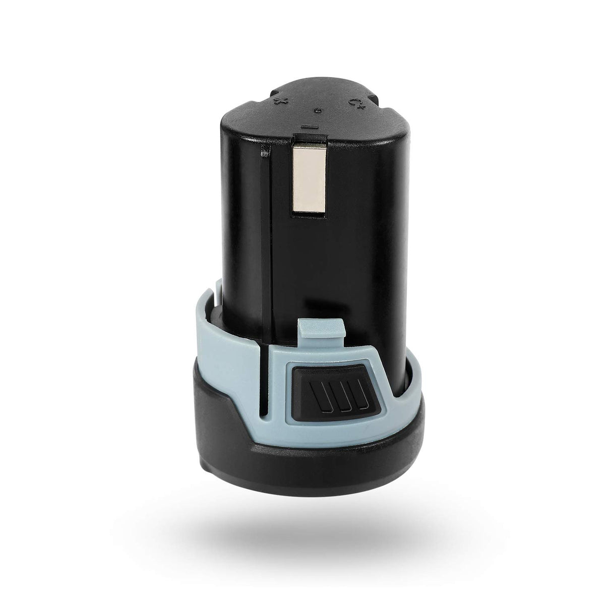 WORKPRO 12V battery pack front view, compact power for cordless tools.