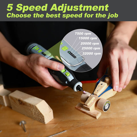 WORKPRO compact design enables precise work in tight spaces.