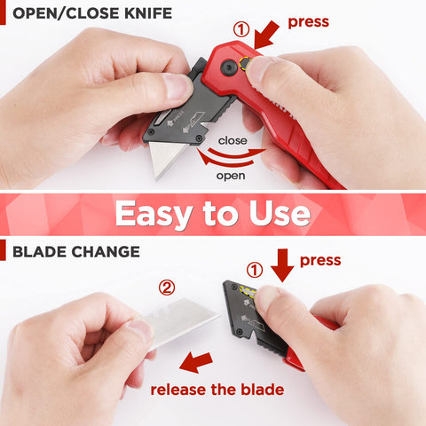 WORKPRO blade storage holds 13 SK5 blades for on-demand replacements
