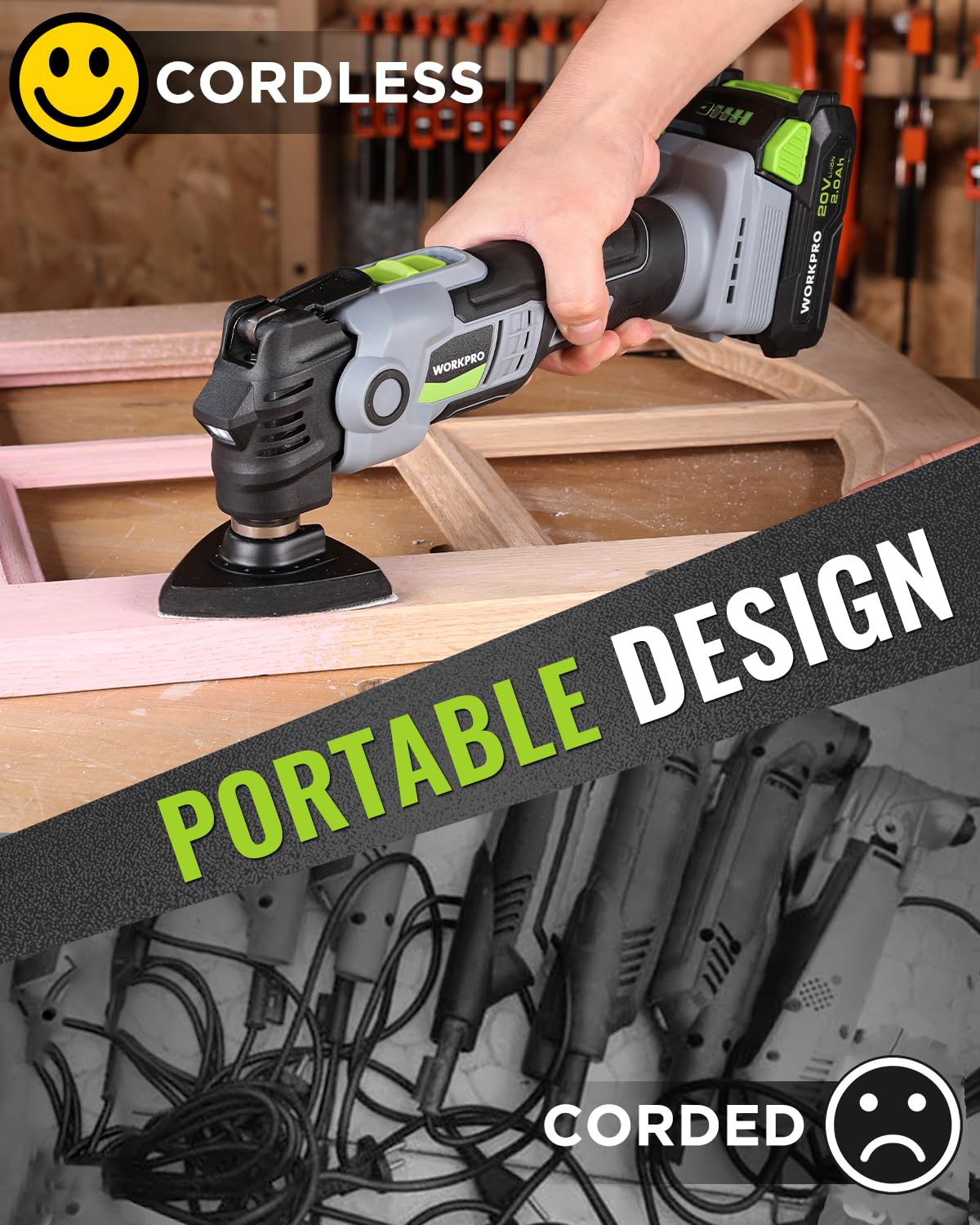 WORKPRO carrying bag keeps tools organized and portable for on-site use