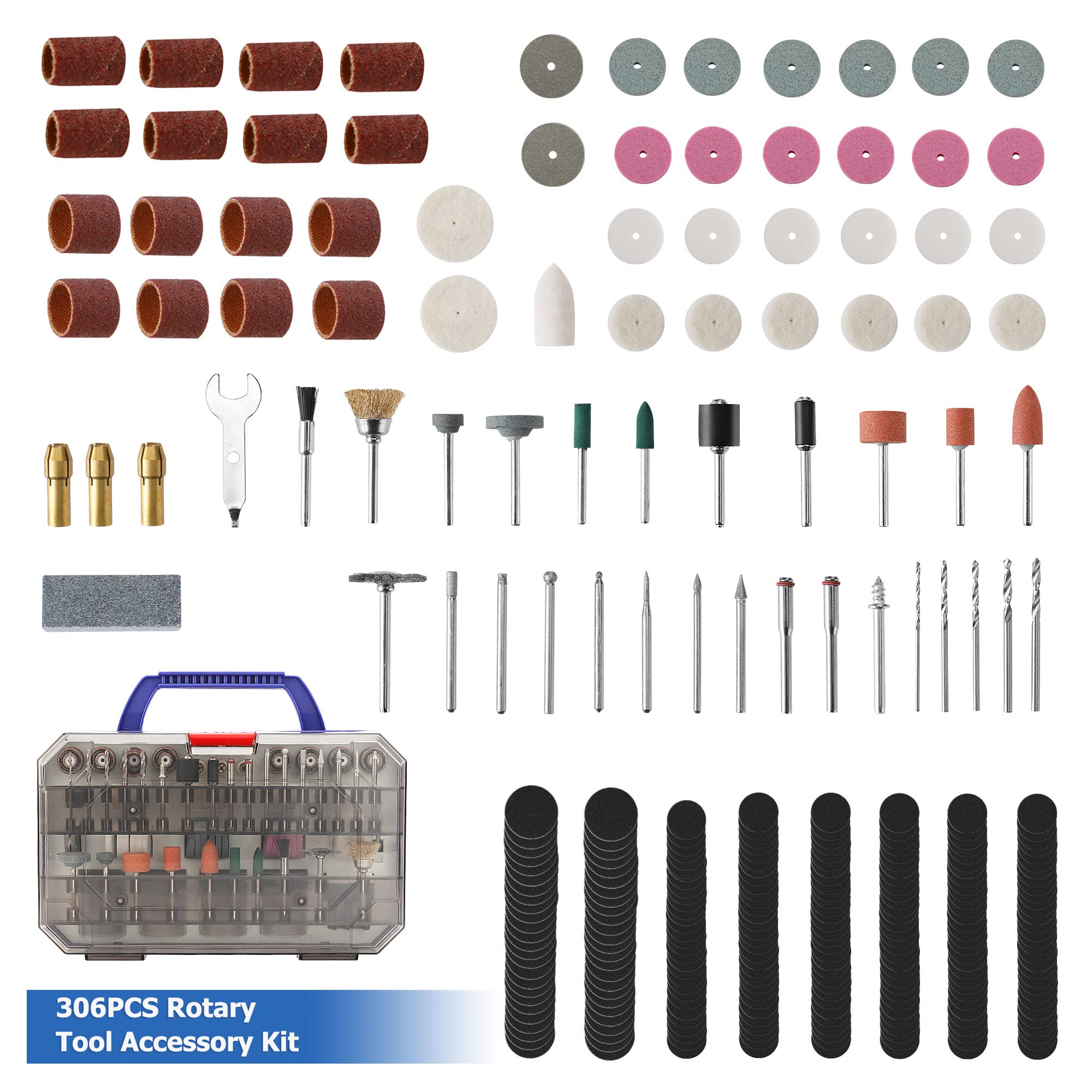 WORKPRO mandrels and collets ensure quick tooling changes