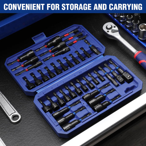 WORKPRO 38mm SAE nut drivers range for versatile applications
