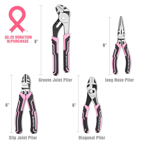 WORKPRO diagonal pliers highlighting cutting efficiency