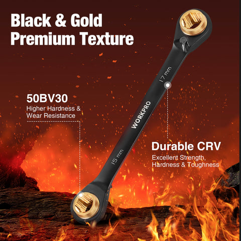 WORKPRO 50BV30 ring detail highlighting wear resistance for tough jobs