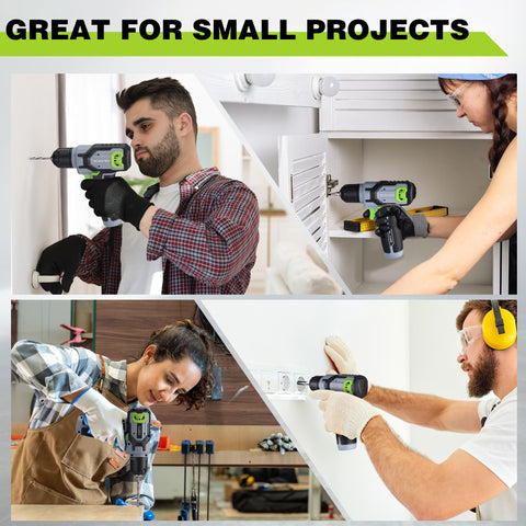 WORKPRO 53-piece kit covers drilling and fastening needs for common DIY projects.
