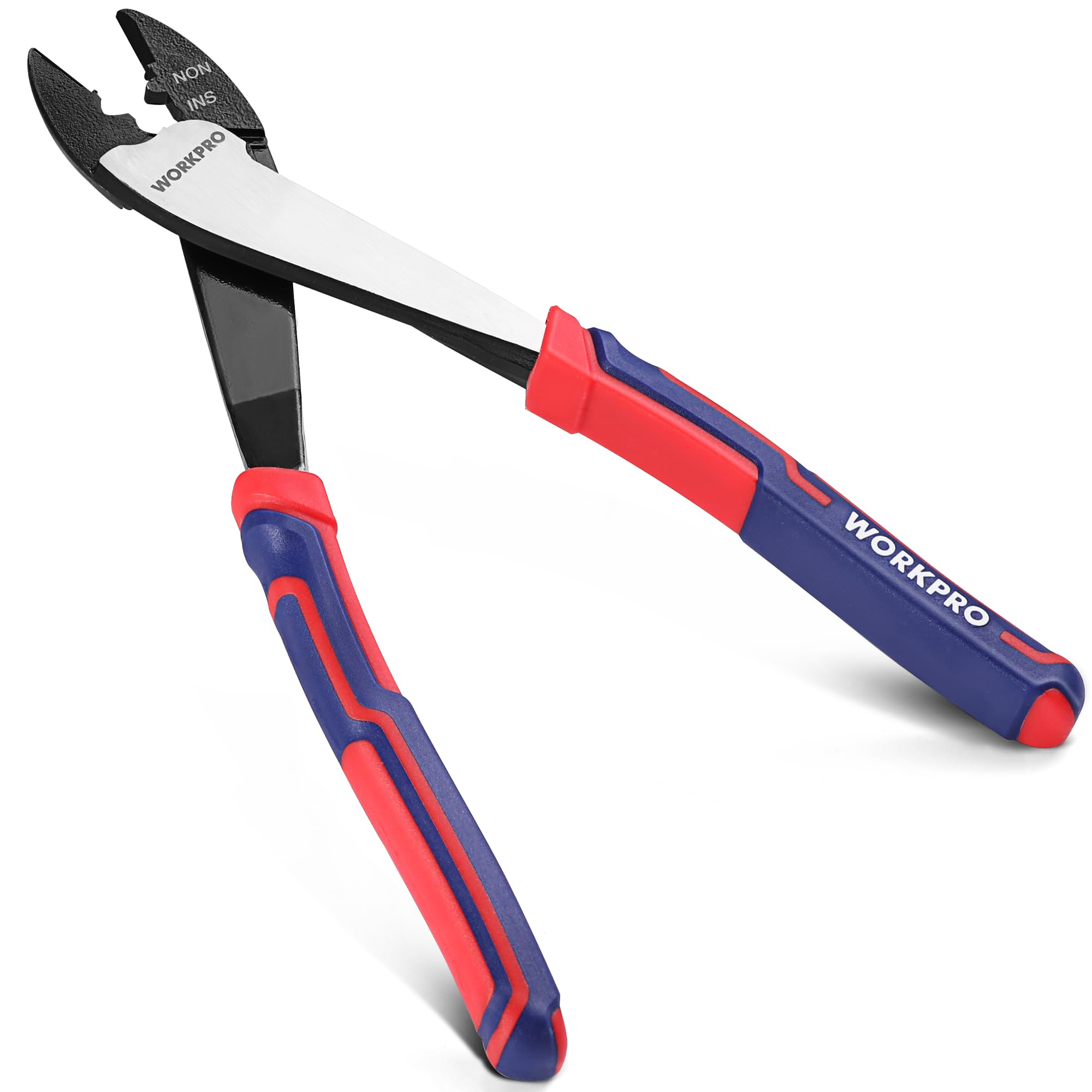 WORKPRO 9.5-inch tool stored easily, ready for DIY wiring tasks.