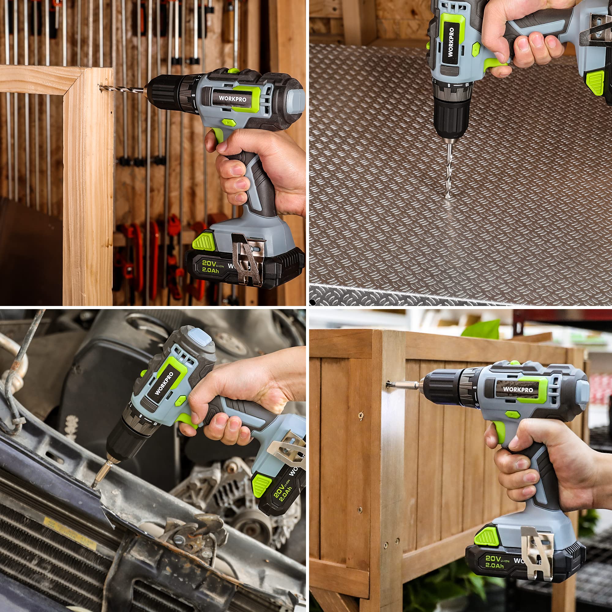 WorkPro all-in-one tool bag for portable organization.