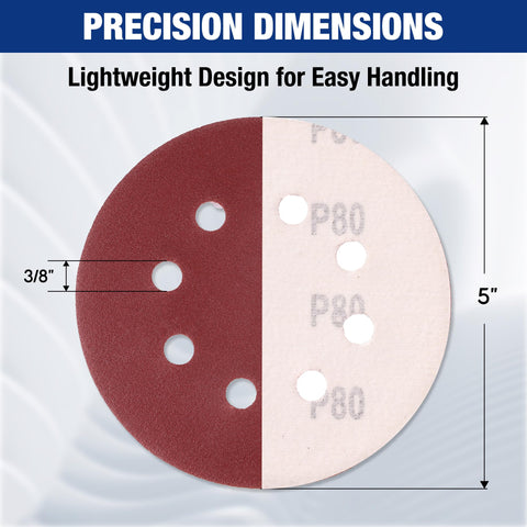 WORKPRO aluminum oxide 600-grit disc close-up for fine finishing touch.