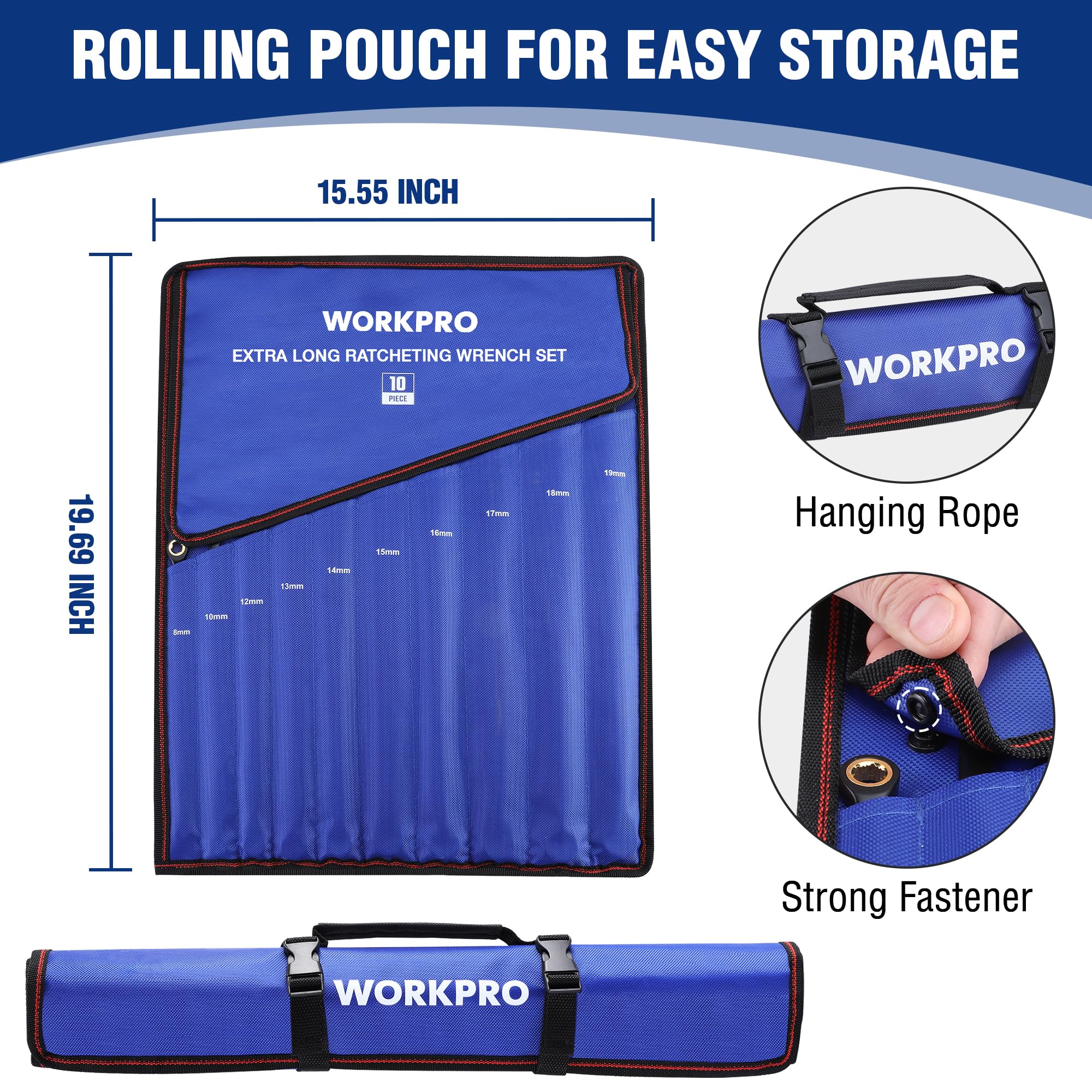 WORKPRO black electrophoretic coating protects against corrosion in tough environments