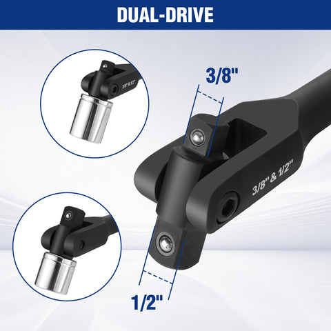 WORKPRO black phosphate finish resists corrosion in tough environments.