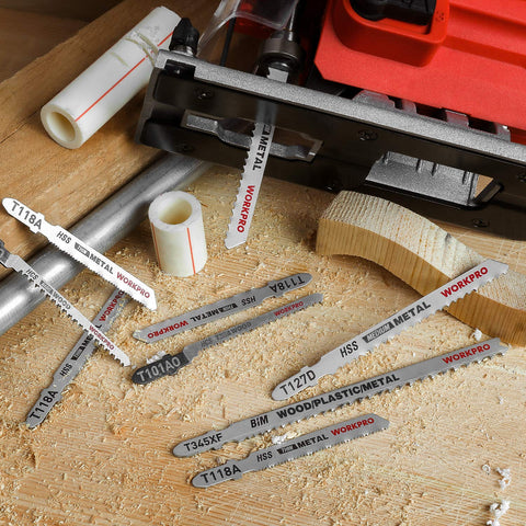 WorkPRO blades in case keep tools organized on site