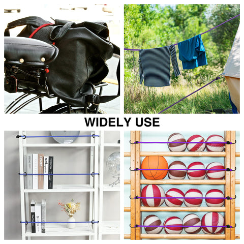 WORKPRO bungee cords with enhanced tensile strength for dependable loads