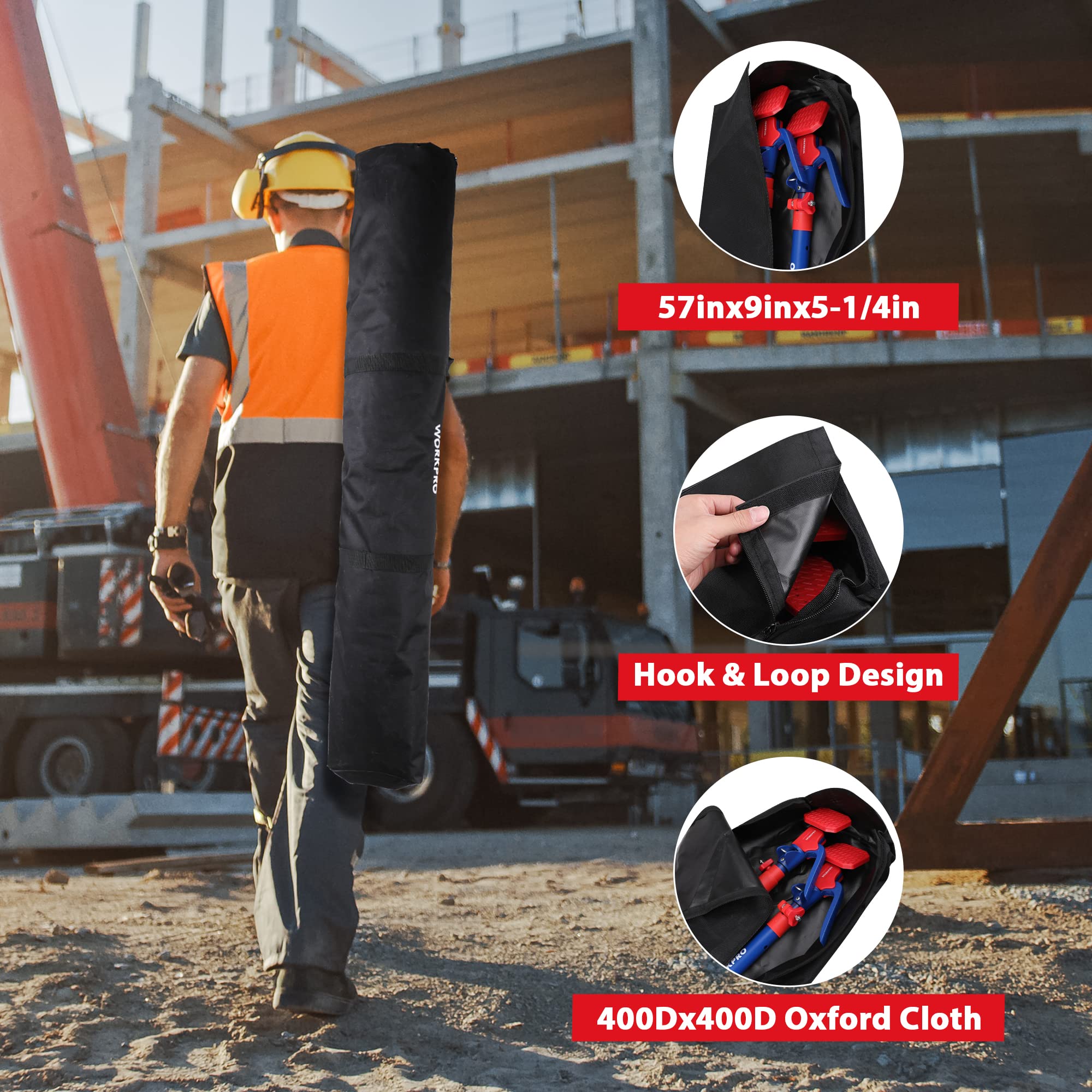 WORKPRO Ideal for cabinet installation and crown molding projects.