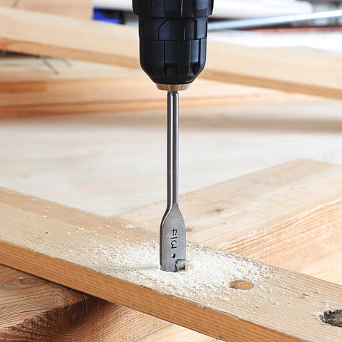 WORKPRO chip removal design promotes smoother drilling and faster progress