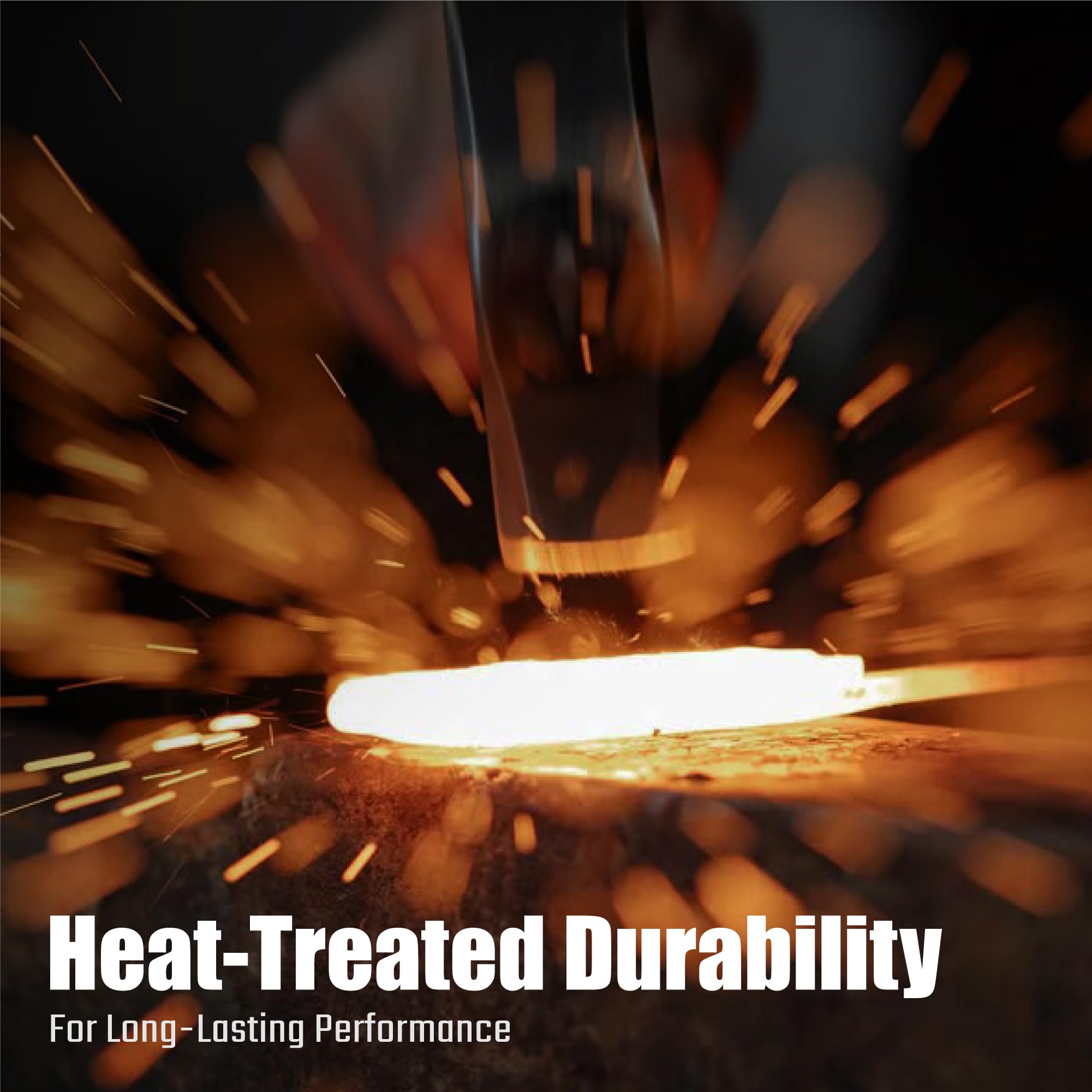 WORKPRO chrome-plated carbon steel construction for lasting durability.