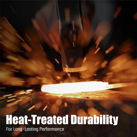 WORKPRO chrome-plated carbon steel construction for lasting durability.