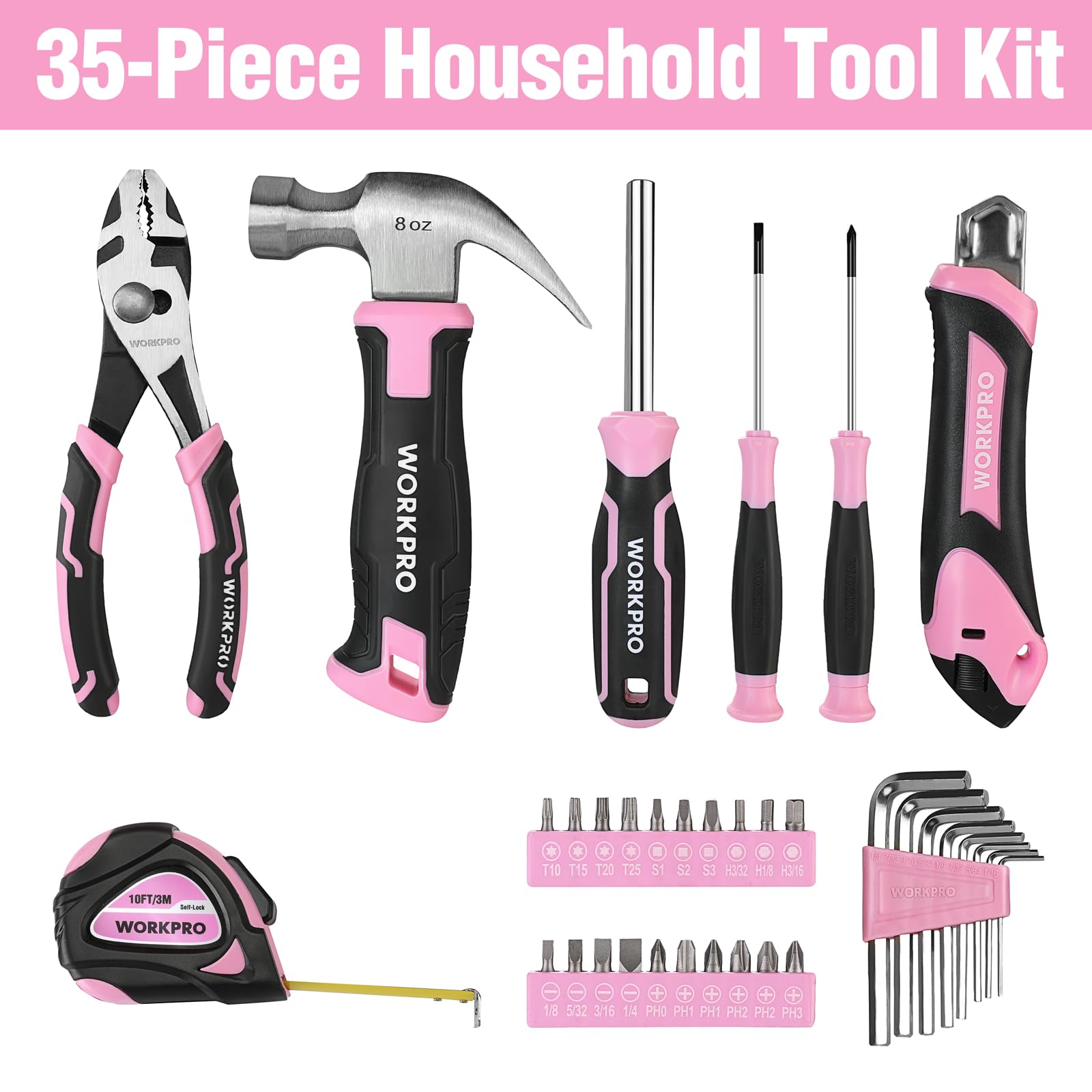 WORKPRO claw hammer in Cr-V highlights reliable striking tool for everyday tasks