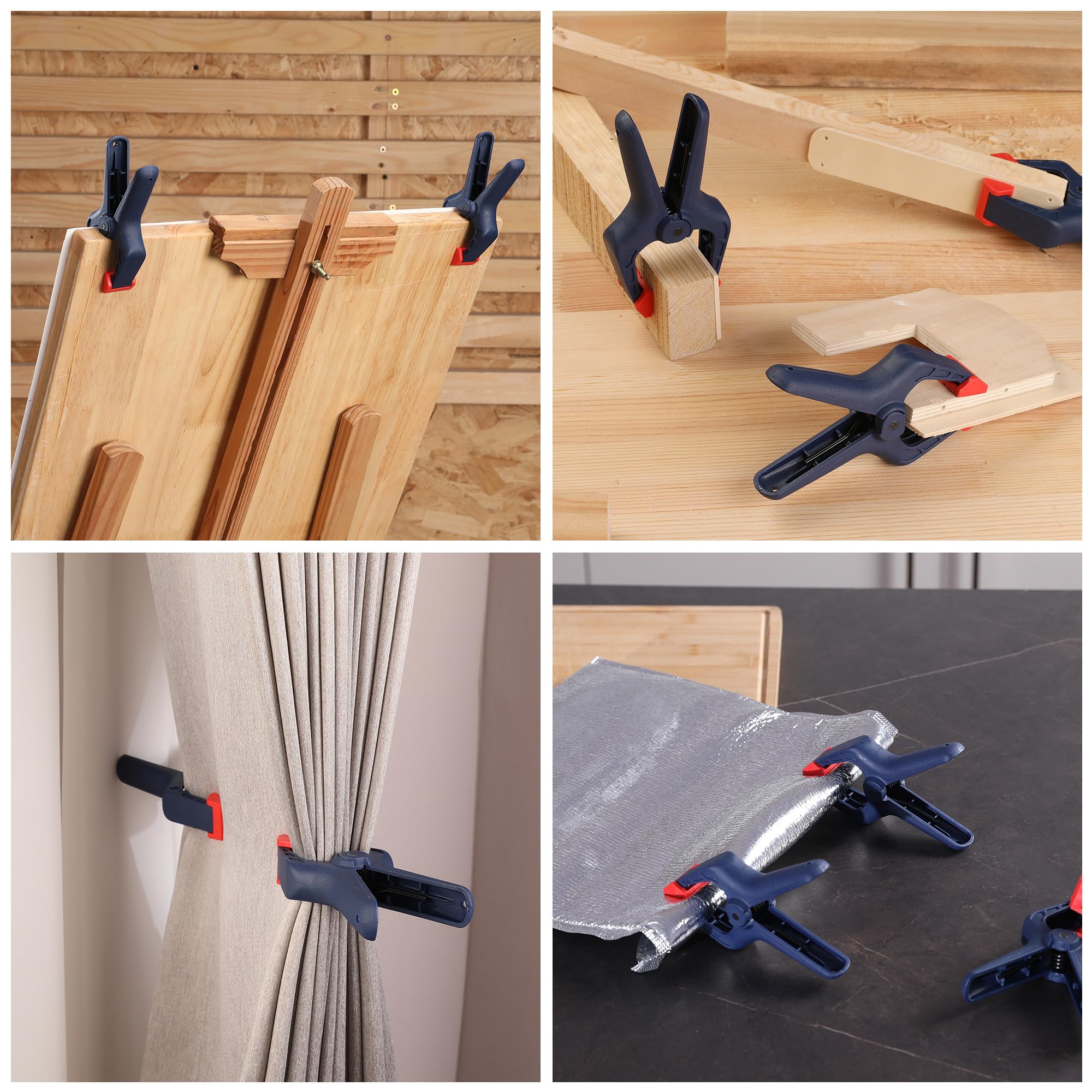 WorkPRO compact clamps storage keeps tools organized after projects