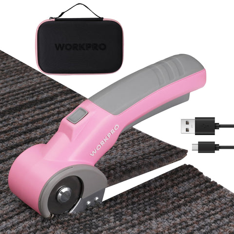 WORKPRO cordless electric scissors, compact design for easy handling