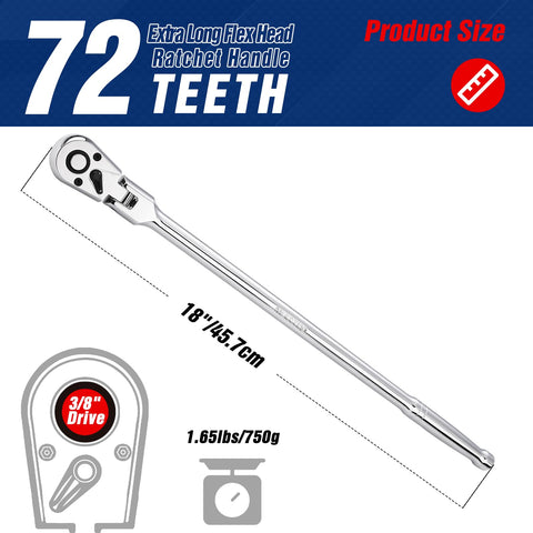 WorkPRO Cr-Mo head provides high torque for demanding tasks without deformation.
