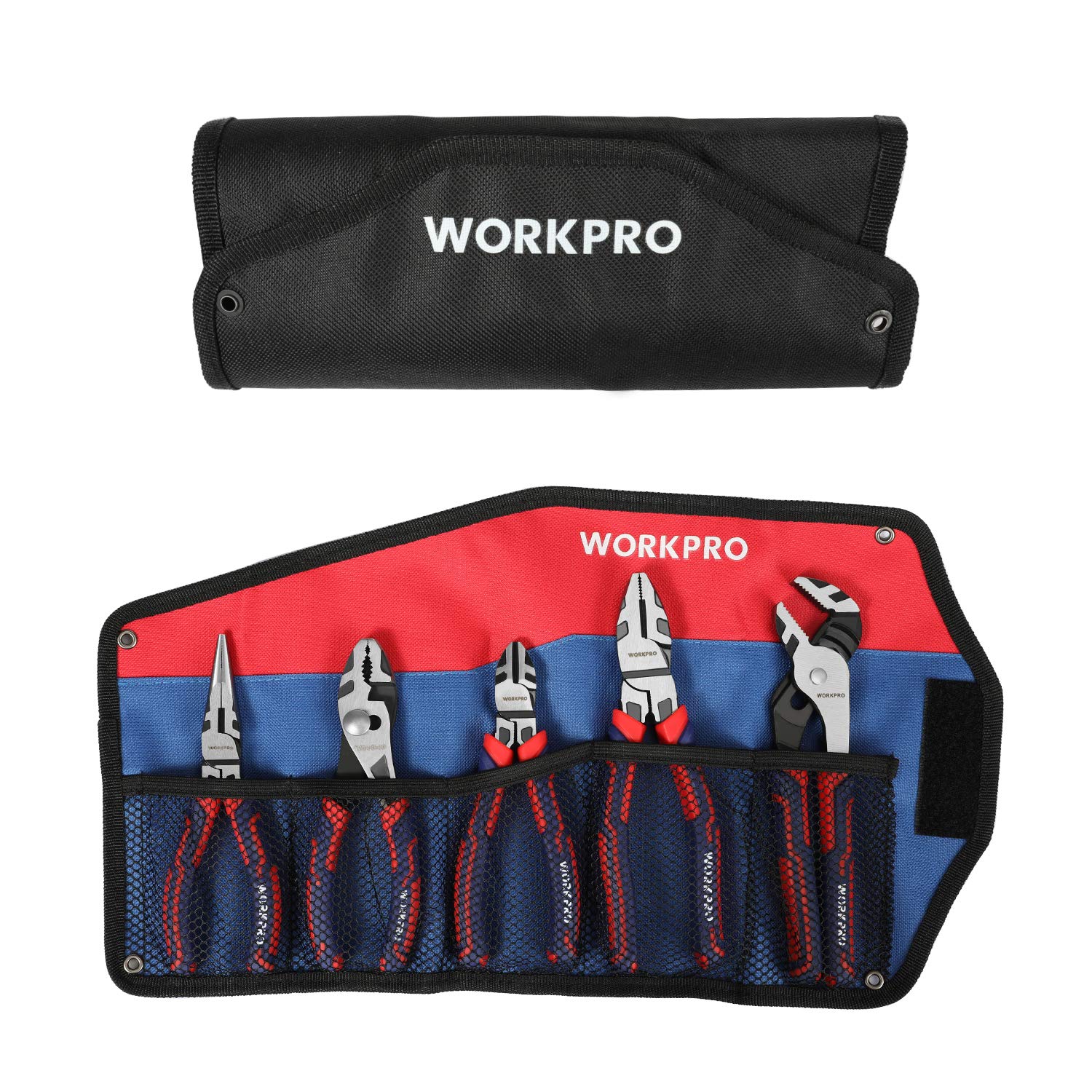 WorkPRO CR-V steel finish detail highlights durability and corrosion resistance.