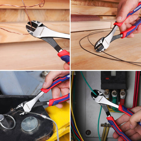 WORKPRO capable of cutting steel wire up to 5 mm.