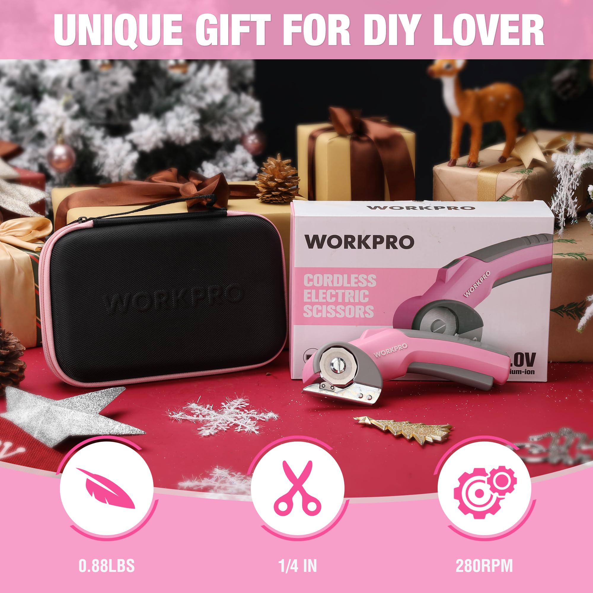 WORKPRO ideal for DIY crafting projects with precise cuts