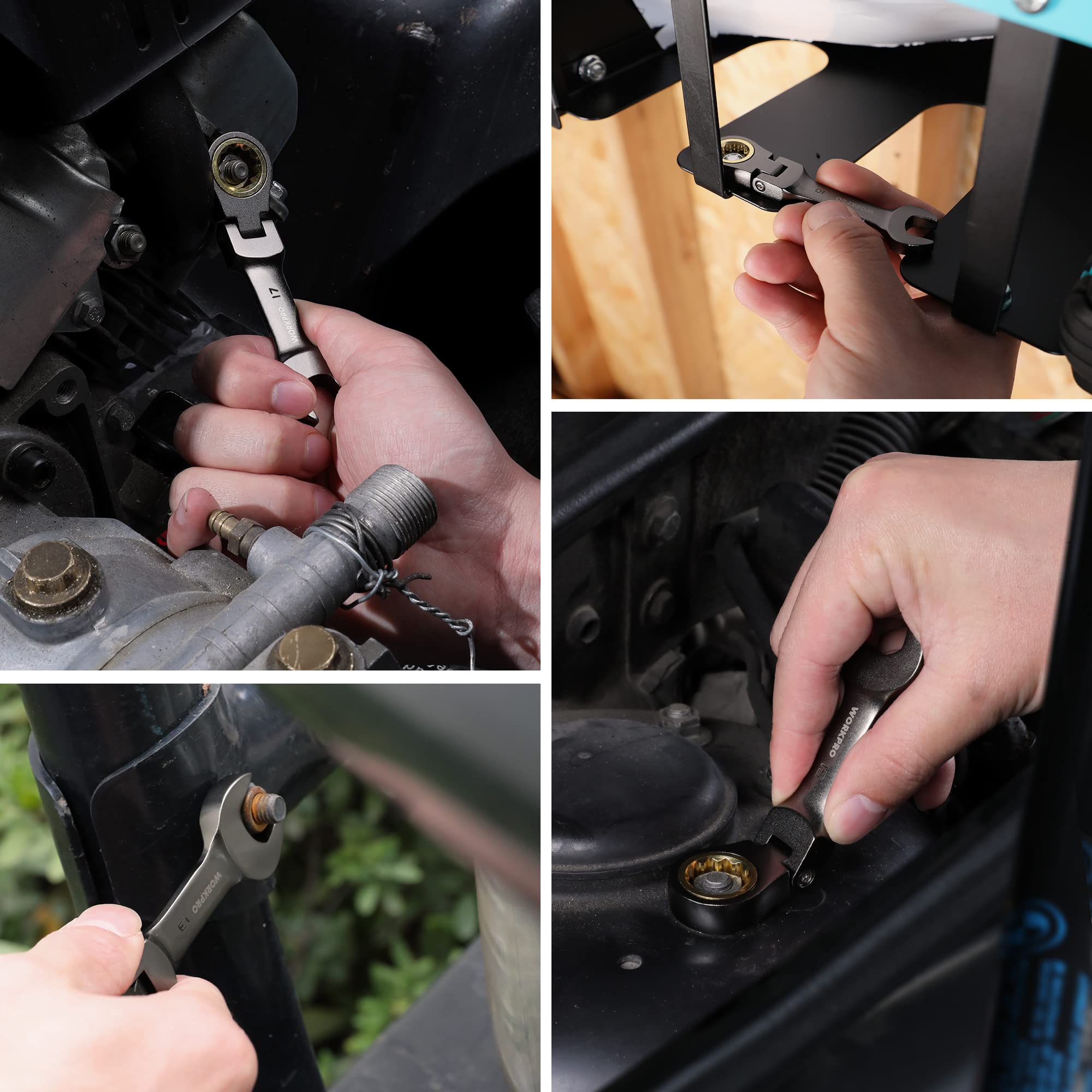WORKPRO easy-to-carry set enhances access to tight spaces with confidence