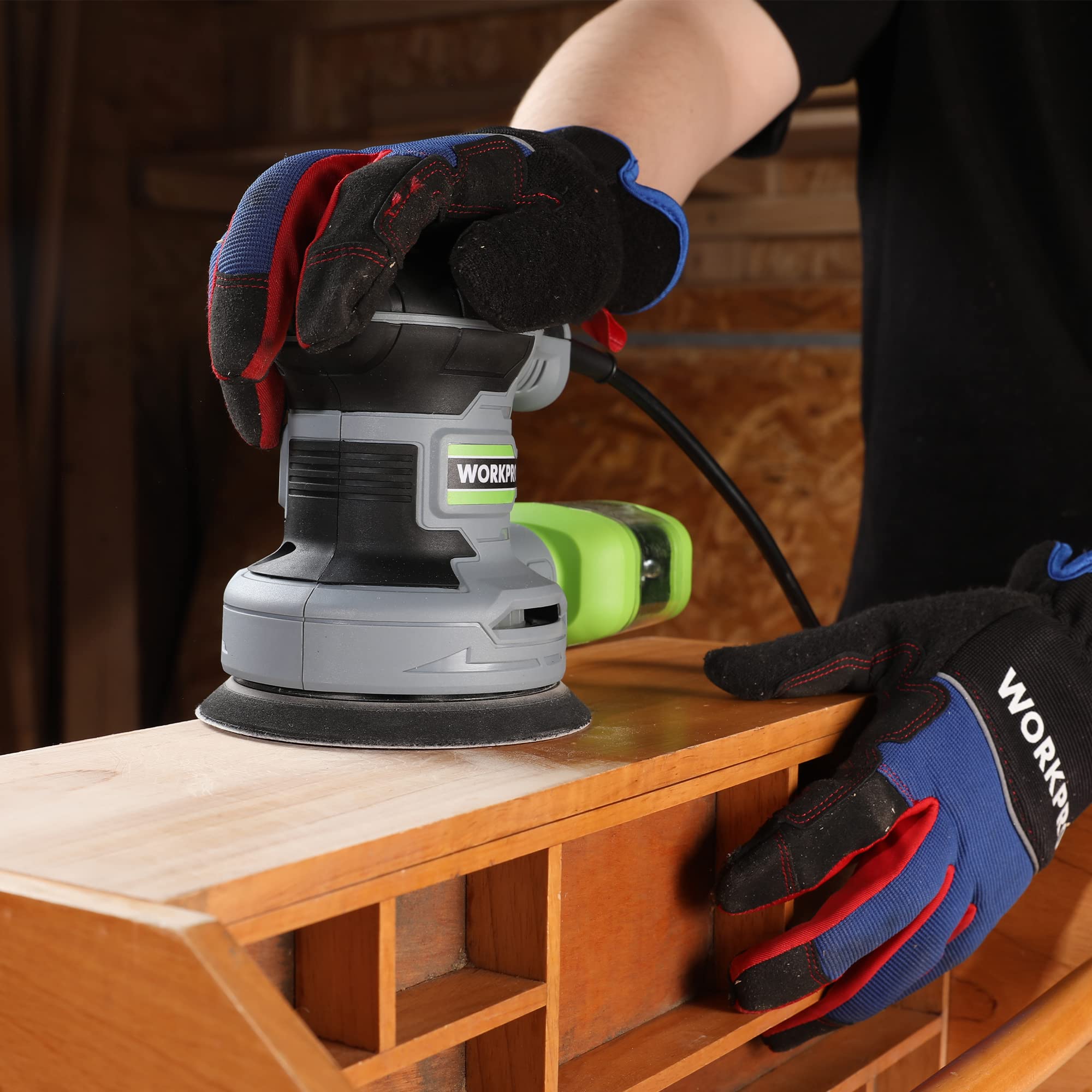 WORKPRO dust collection system integrated for a cleaner workspace