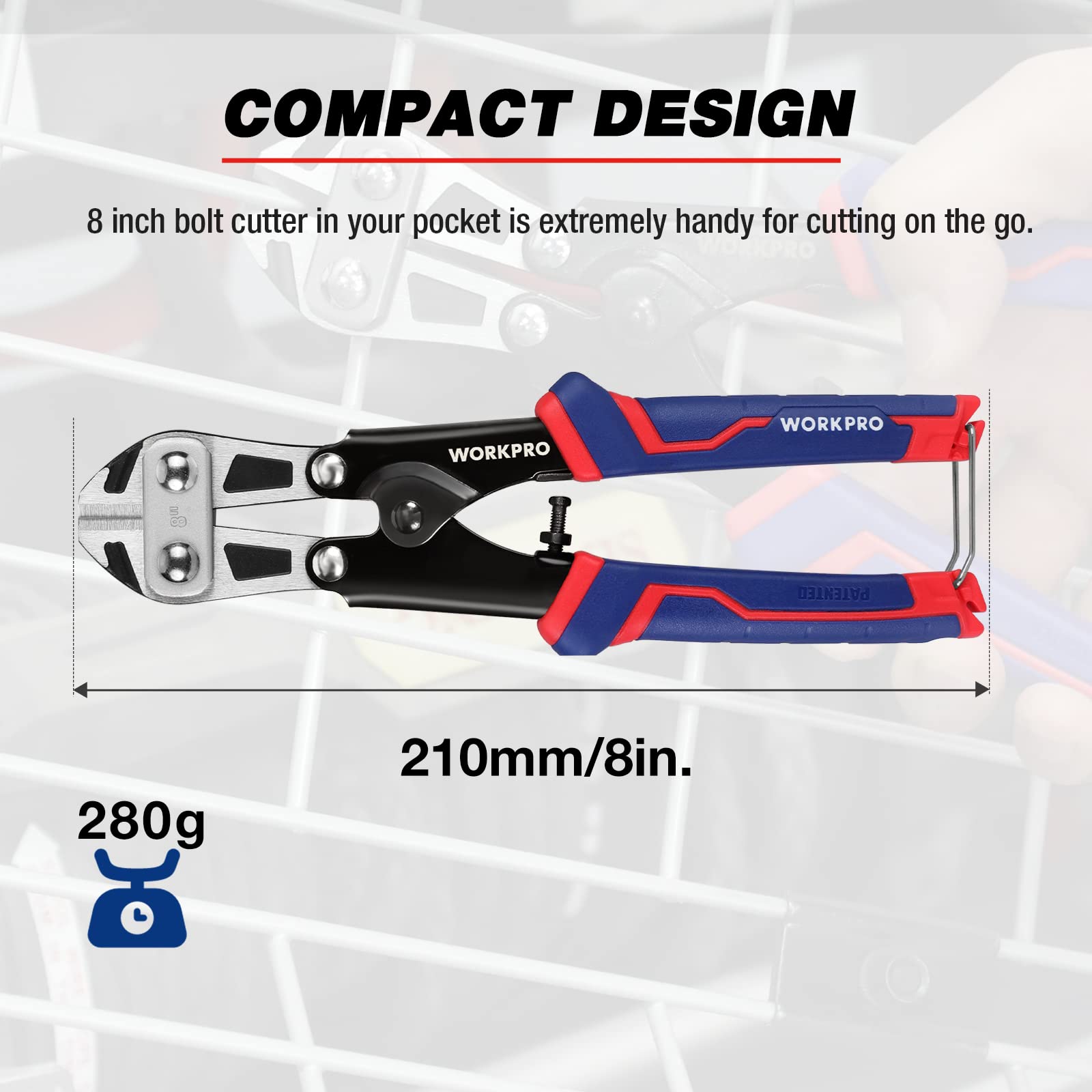 Electrical professionals rely on WORKPRO cutter for on-site cable work.