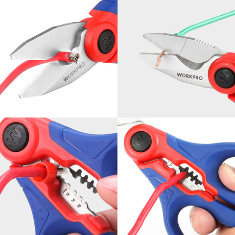 WORKPRO portable design suits job sites and daily maintenance