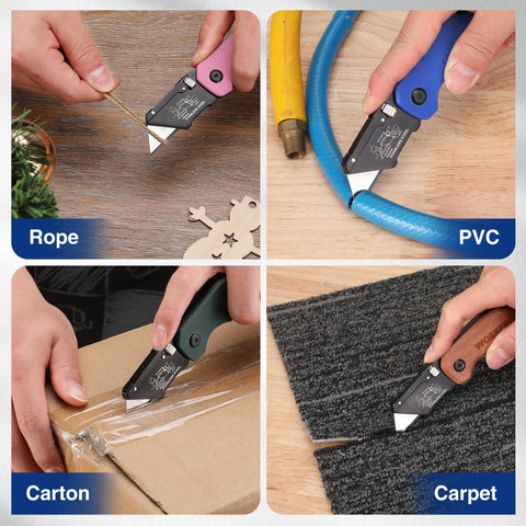 WorkPro ergonomic grip visual emphasizes comfort during long cutting sessions