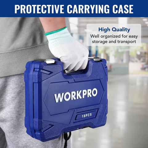 WorkPro extension bar 3/8in 10in maximum reach in deep spaces