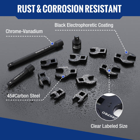 3 inch extension bar for easier reach in confined areas
