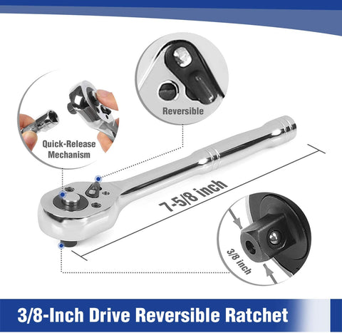 WORKPRO extension bar 3 inch for reaching deep-set fasteners