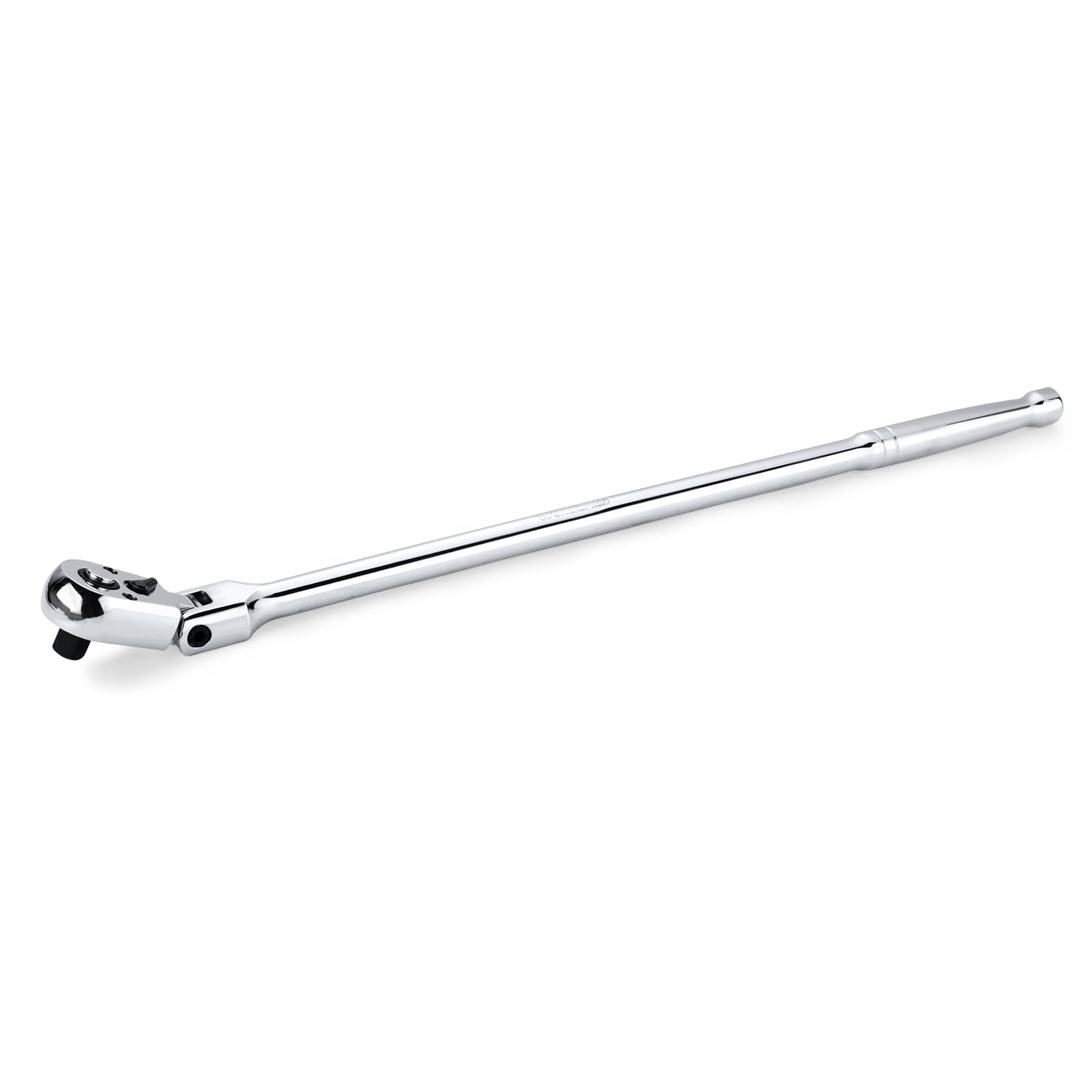 WorkPRO extra-long ratchet handle enables access to tight spaces with extended reach.