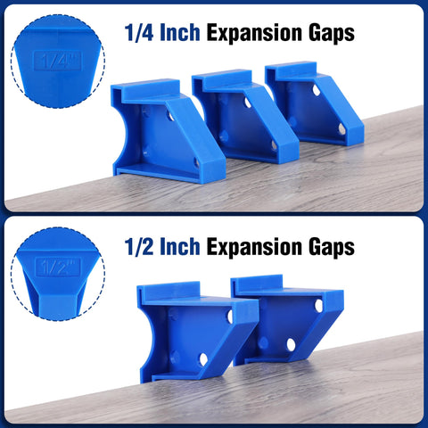 WORKPRO spacers versatile for laminate vinyl and hardwood