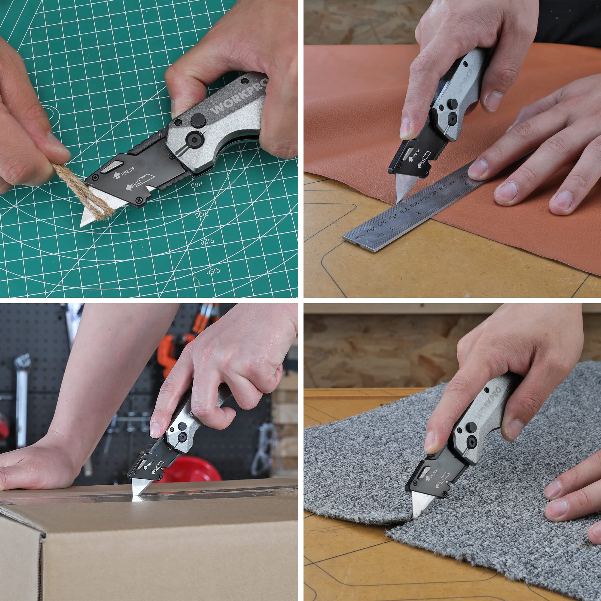 Compact, reliable tool for DIY projects and crafts from WORKPRO.
