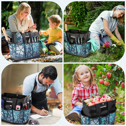 WorkPRO bag interior with organized compartments for easy tool retrieval.