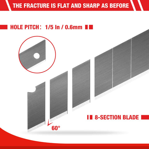 WORKPRO blade box with hang hole keeps blades organized