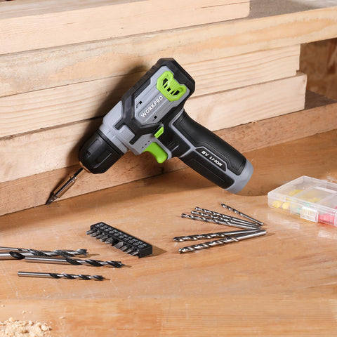 WORKPRO versatile set ideal for hanging pictures, assembling furniture, and quick repairs.